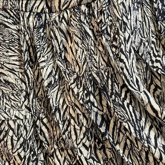 🐦‍⬛ EUC Leifsdottir Anthropologie pleated mini skirt sz 6 - Picture 10 of 10